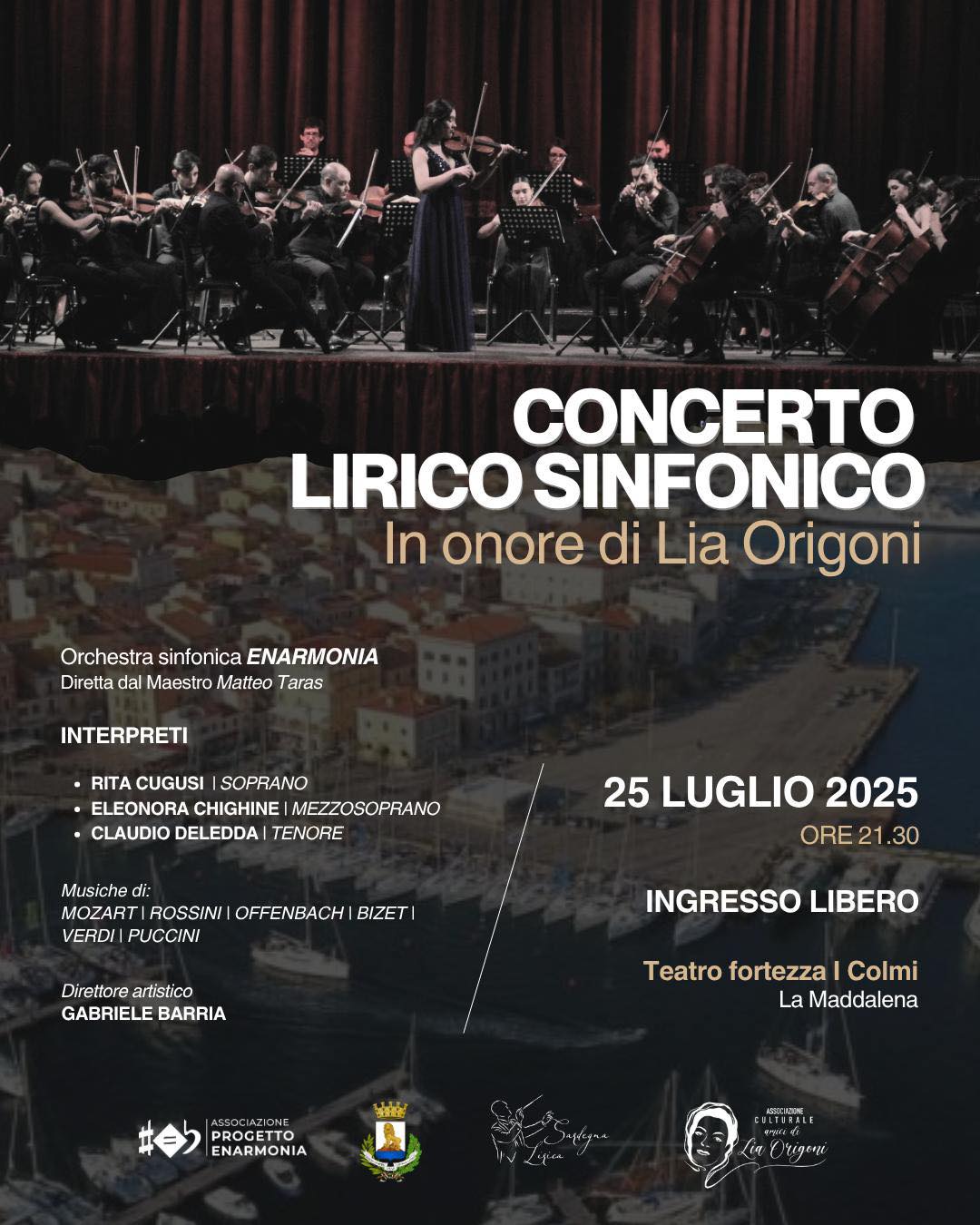 Concerto Lirico Sinfonico in onore di Lia Origoni 