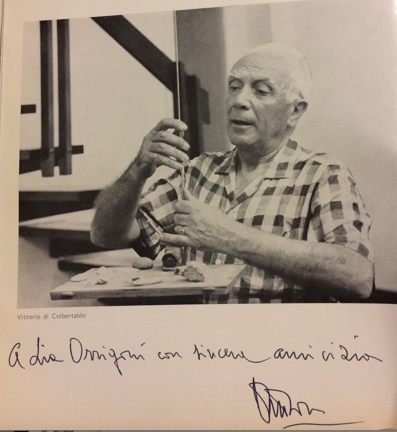 Lia Origoni nell'arte di Vittorio Di Colbertaldo