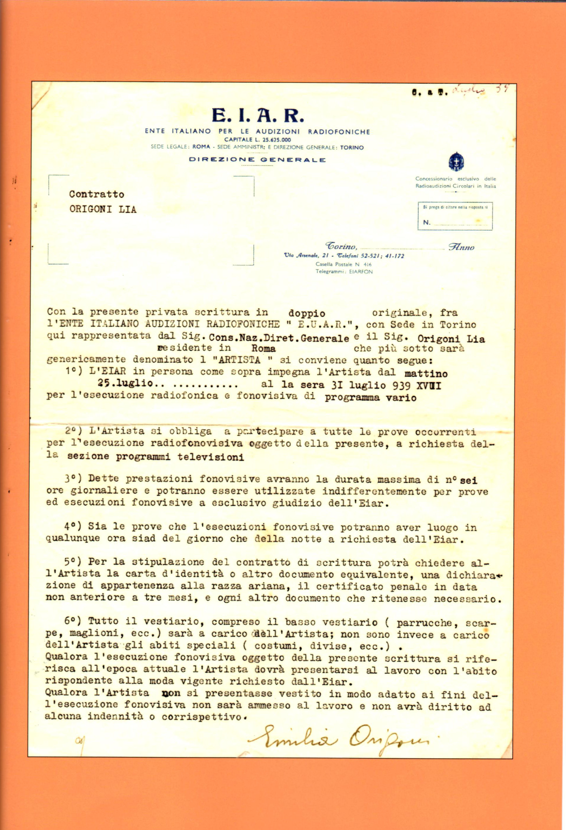 Lia nel "La TV prima e dopo Carosello (1939-1977)"